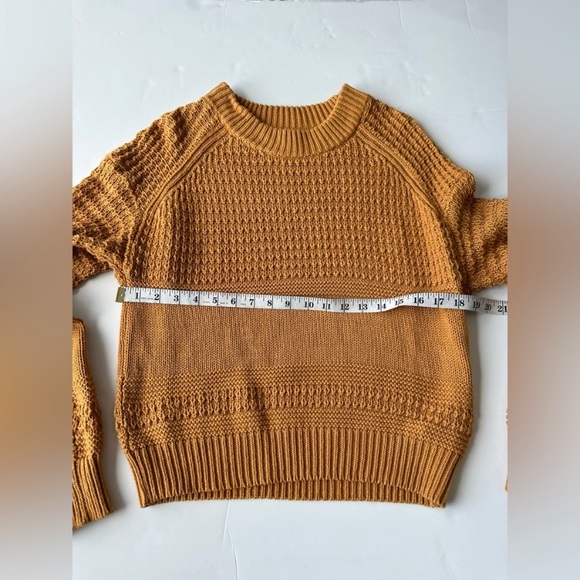 Universal Thread Mustard Yellow Chunky Knit Sweater - Picture 3 of 5